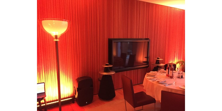 Частное мероприятие в Barviha Hotel & SPA в Президентском номере. Светодиодная подсветка по периметру номера 18.09.2020.
