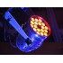 RGBW светильник в коротком корпусе прожектора PAR64 Involight LED PAR184 в работе