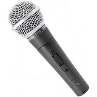Динамический кардиоидный вокальный микрофон Shure SМ58-S