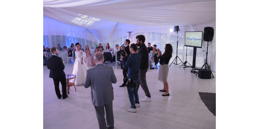 Свадьба в санатории Медси Отрадное в шатре 11.06.2016.