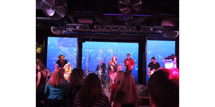 Выступление кавер группы Kraft на корпоративном мероприятие в клубе МИКС Afterparty 21.12.2018.